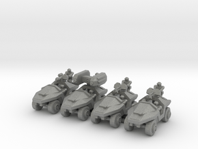Infantry Support Vehicles v2 in Gray PA12: Small