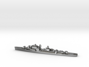 USS Thomas E. Fraser destroyer ml 1:3000 WW2 in Natural Silver