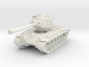 M46 Patton 1/72 in White Natural Versatile Plastic