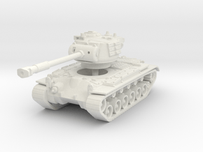 M46 Patton 1/120 in White Natural Versatile Plastic