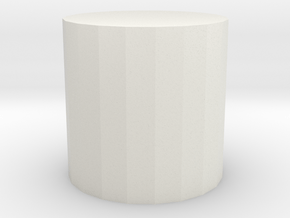 Leon test cylinder 20190910 in White Natural Versatile Plastic