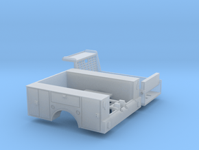 Dually Full Box Dump Truck Bed 1-87 HO Scale in Tan Fine Detail Plastic