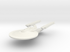 Carter II Class HvyCruiser Refit in White Natural Versatile Plastic