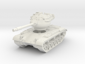 M47 Patton 1/100 in White Natural Versatile Plastic