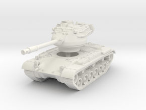 M47 Patton 1/56 in White Natural Versatile Plastic