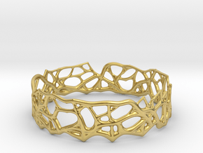 Bangle - Rooted Collection in Polished Brass
