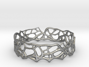 Bangle - Rooted Collection in Natural Silver