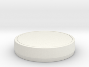 Single Part Base - Suitable for custom Amiibo in White Premium Versatile Plastic