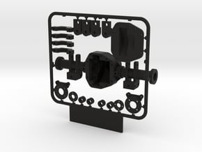 MC410SP-DN44 Rear Axle Set in Black Natural Versatile Plastic
