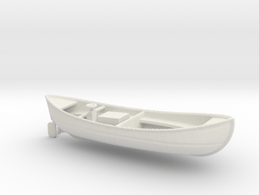 1/128 Scale 26 ft Motor Whaleboat Mk 5 Plastic USN in White Natural Versatile Plastic