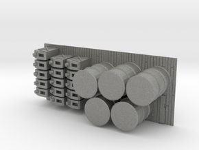 1-72 Scale Petrol Pallet in Gray PA12