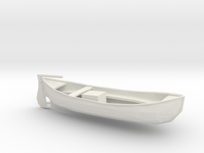 1/72 Scale 26 ft Motor Whaleboat USN in White Natural Versatile Plastic