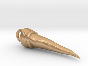 Horn in Natural Bronze