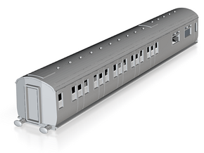 o-148fs-sr-4res-trf-rest-corridor-first-coach-1 in Tan Fine Detail Plastic