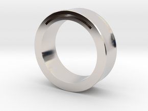 simpleband_nfc_rfid_ring9.5 in Platinum