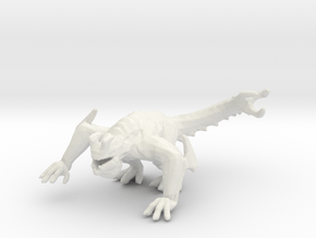 Pacific Rim Otachi kaiju monster miniature gameRPG in White Natural Versatile Plastic