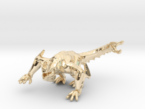 Pacific Rim Otachi kaiju monster miniature gameRPG in 14K Yellow Gold