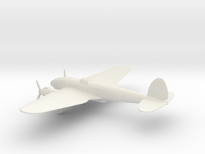 Heinkel He 111 H-6 in White Natural Versatile Plastic: 1:160 - N