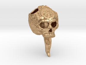 Ambrosia Skull - Pendant - Vessels in Natural Bronze