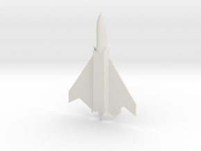 BAE Systems Tempest 6th Generation Fighter in White Natural Versatile Plastic: 1:350