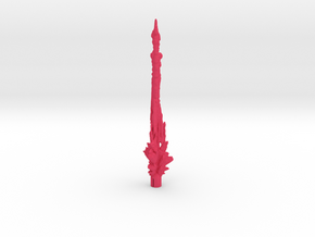 TF:Siege Muzzle Flash Effect Part (7cm length) in Pink Processed Versatile Plastic