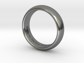Anillo_dos in Polished Silver: 5 / 49