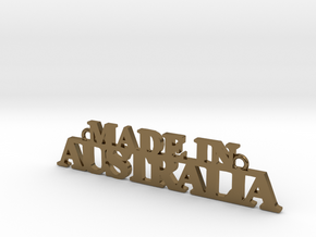 Made in AUSTRALIA Pendant in Polished Bronze