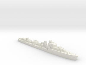 HMS Grenville R97 destroyer 1:3000 WW2 in White Natural Versatile Plastic
