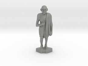 Ivory Gandhi v4 in Gray PA12: Medium