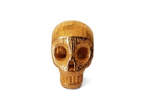 Skull Yorick Ss in Polished Gold Steel