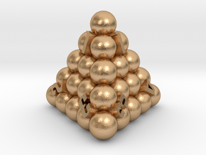 D4 Balanced - Balls in Natural Bronze