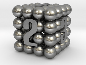 D6 Balanced - Balls in Natural Silver