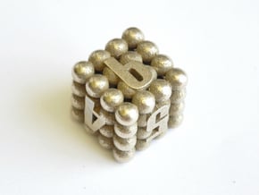 D6 Balanced - Balls in Polished Bronzed-Silver Steel