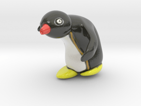 Spenguin Pinguin in Glossy Full Color Sandstone