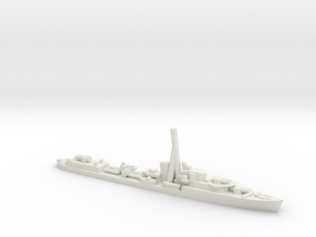 British J/K/N-Class Destroyer in White Natural Versatile Plastic: 1:1200