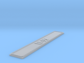 Nameplate U-99 in Smoothest Fine Detail Plastic