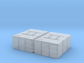 1:78 Refueling Boxes in Smooth Fine Detail Plastic