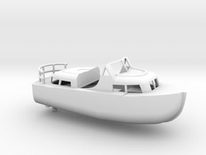 1/128 Scale 28 ft Personnel Boat Mk 6 in Tan Fine Detail Plastic