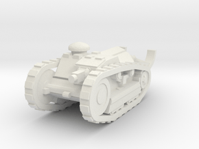 Ford 3t Tank 1/100 in White Natural Versatile Plastic