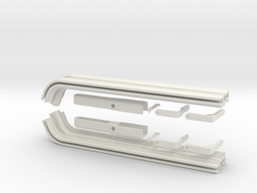 EC135 Sliding Door System Kit 1/4 in White Natural Versatile Plastic