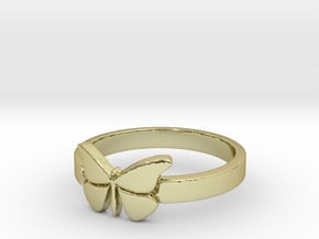 Butterfly (small) Ring Size 6 in 18k Gold