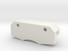 RA Printer Cap in White Natural Versatile Plastic