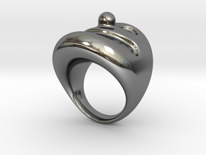 Smile18 in Fine Detail Polished Silver