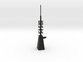 1/96 scale Type 45 Rear Mast in Black Natural Versatile Plastic