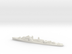 USS Strong destroyer 1944 1:2400 WW2 in White Natural Versatile Plastic