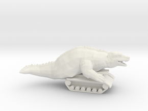Ultraman Dinosaur Tank monster miniature games rpg in White Natural Versatile Plastic