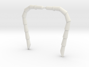 Bugly Antenna in White Natural Versatile Plastic