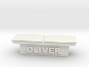 1/64 truck toolbox oliver in White Natural Versatile Plastic