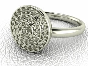 Grace collection 21 NO STONES SUPPLIED in 14k White Gold