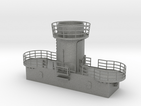 1/72 Bismarck Aft Searchlight Platform in Gray PA12